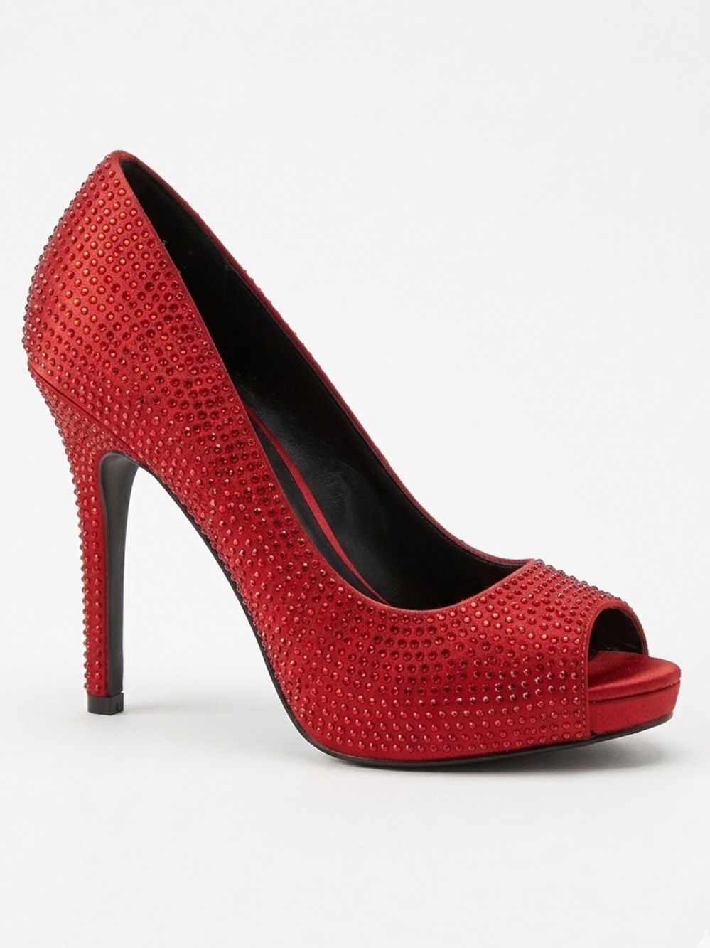 RED SPARKLEY “DOROTHY” OZ HEELS